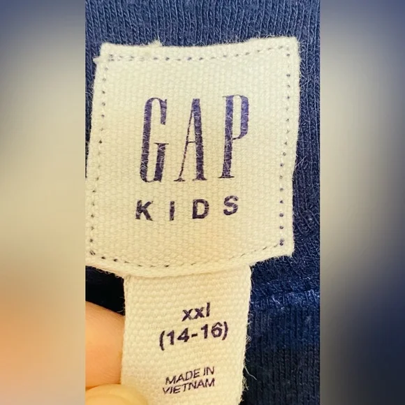 Gap Kids Blue Camouflage Designed Boys Long Sleeve Sweater. Size XXL 14/16. - Picture 4 of 5